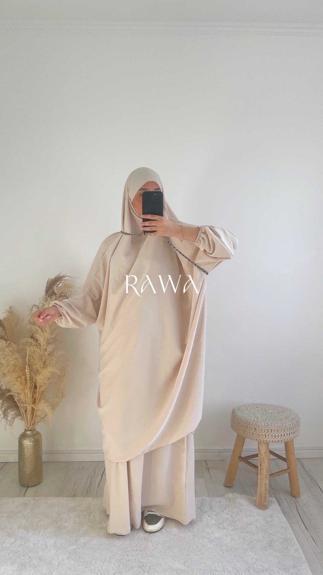 Jilbeb Rawa - Beige