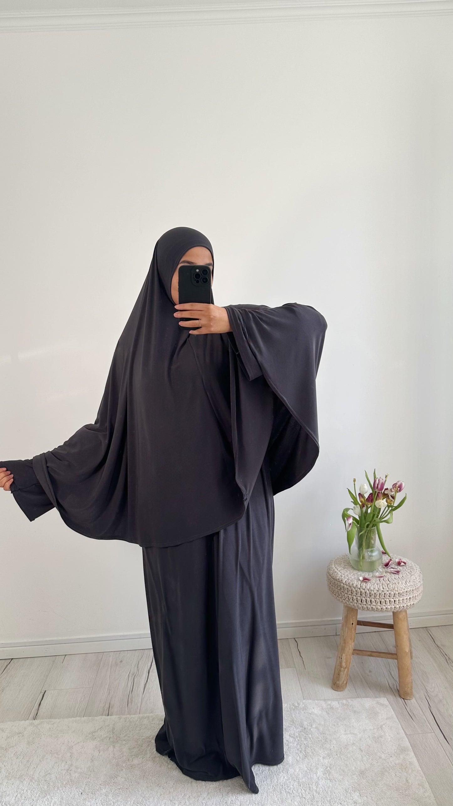 Ensemble Jersey Gris souris