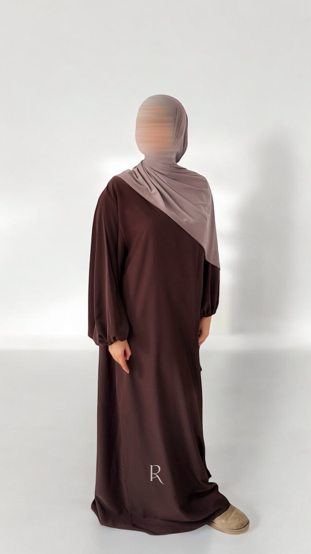 Abaya Noor Marron