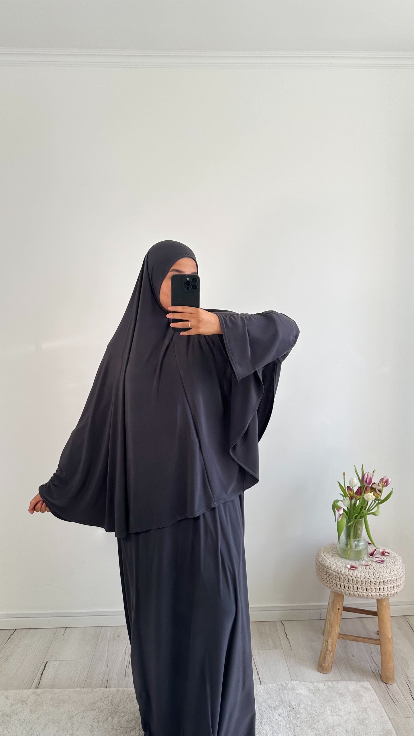 Ensemble Jersey Gris souris