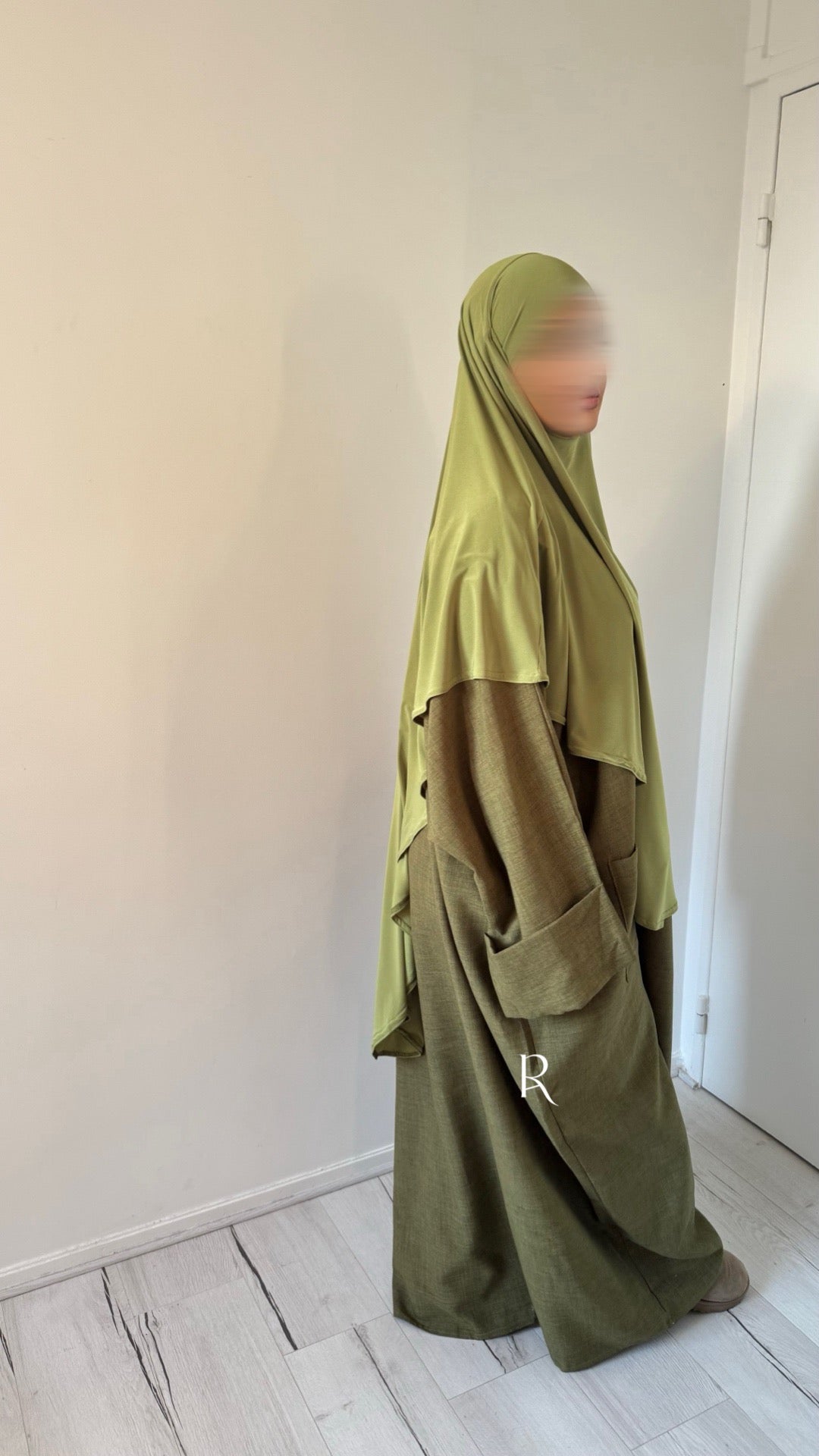 Khimar jersey Vert