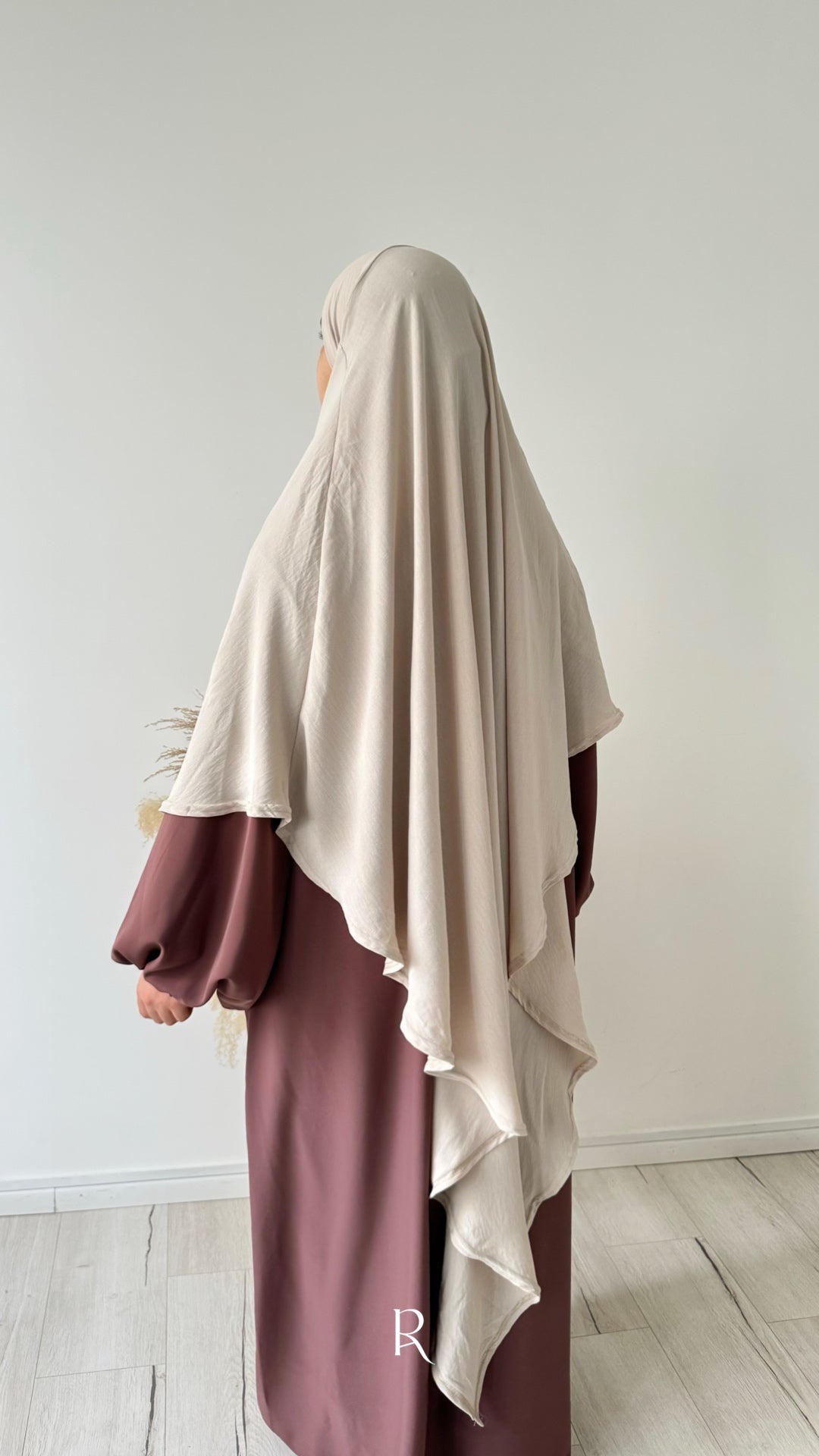 Abaya Noor vieux rose